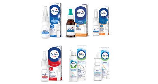 Produktabbildungen der Marke Otrivin