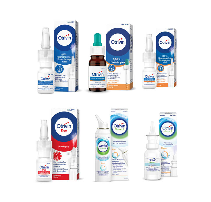 Produktabbildungen der Marke Otrivin
