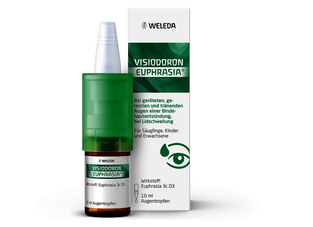 Abbildung der Weleda Augentropfen in Flaschenform