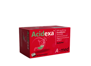 Packshot Acidexa Kautabletten 64 Stück