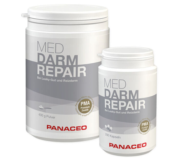 Produktbild des österreichischen Medizinprodukts PANACEO MED DARM-REPAIR