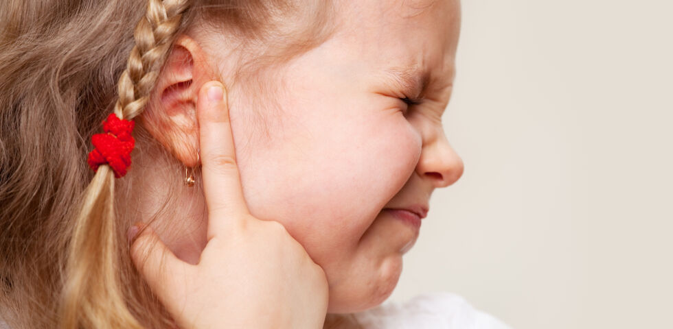 Ohrschmerzen Otitis Kind - © Shutterstock