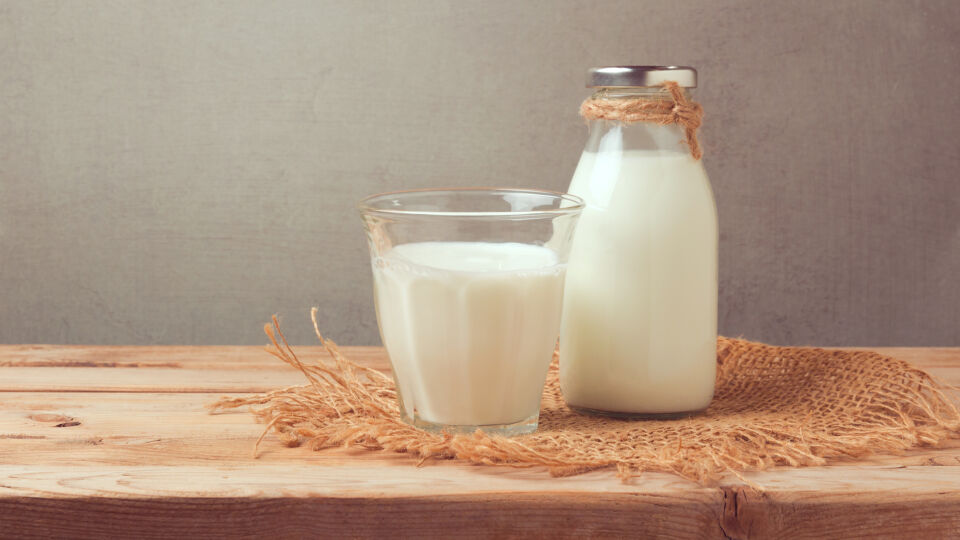 Milch Ernährung Getränk - Ein Medikament mit einem Glas Milch runterspülen? Lieber nicht. - © Shutterstock