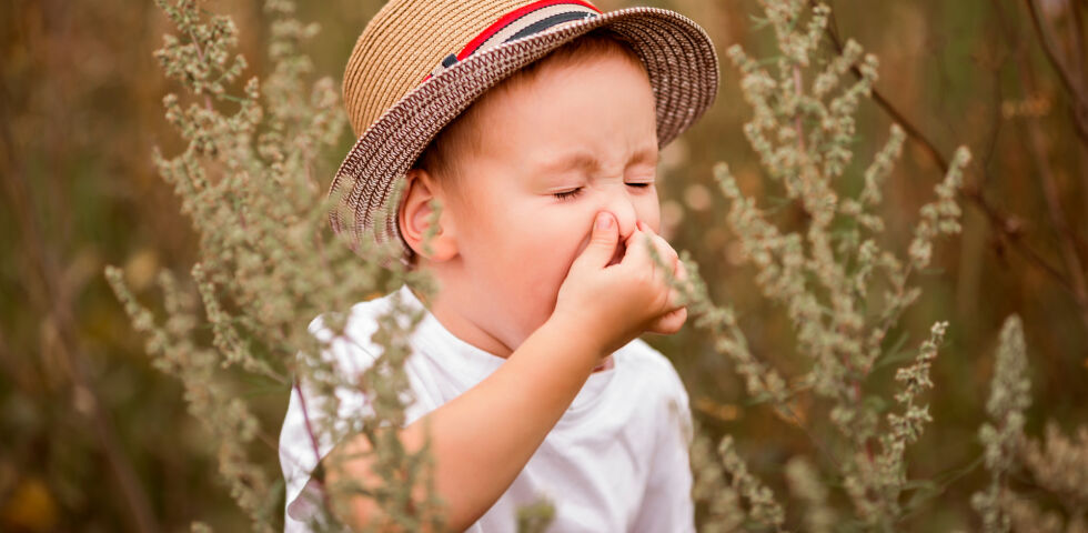 Allergisches Kind_Pollenallergie_shutterstock_1486756709 - Pollenallergien sind weit verbreitet.