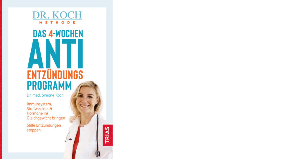 Buch Cover_Das 4 Wochen Anti Entzündungsprogramm_c_Trias Verlag - Ratgeber - © Trias Verlag