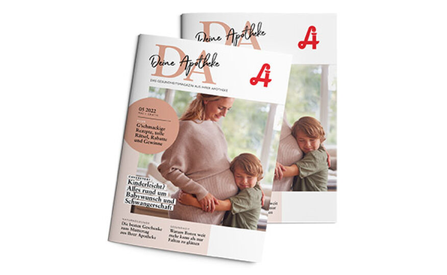 DA_Cover_Mockup_Mai Website - Die Mai-Ausgabe von "DA - Deine Apotheke". - © apoverlag